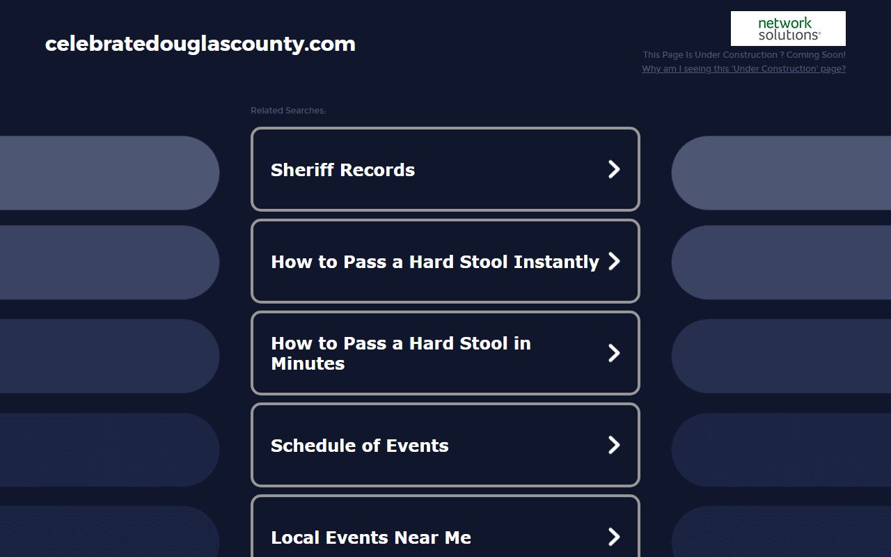 Douglas County Sheriff background check